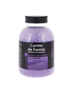 Соли для ванн морские лаванда Corine de farme