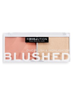 Палетка для макияжа лица Colour Play Blushed Duo Relove revolution