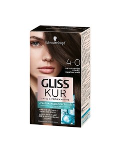 Краска для волос стойкая с гиалуроновой кислотой Gliss kur