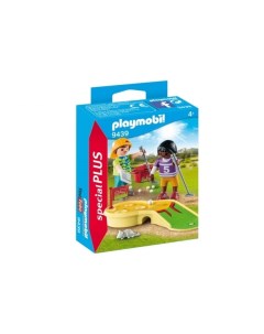 Конструктор Играющие дети в минигольф Playmobil