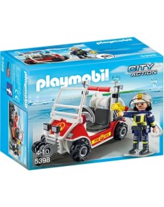Конструктор Пожарный квадроцикл Playmobil