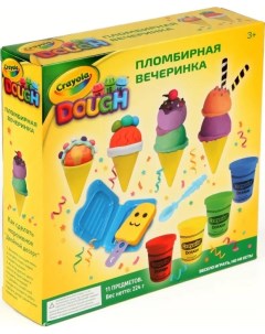 Игровой набор Пломбирная вечеринка тесто для лепки Crayola