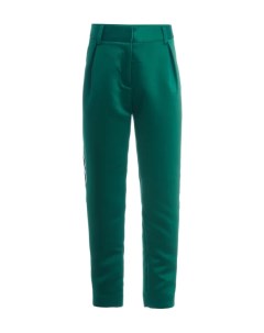 Зеленые брюки с лампасами Gulliver