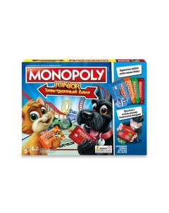 Настольная игра монополия Джуниор с картами Monopoly