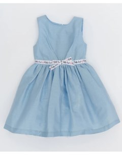 Голубое нарядное платье Button blue