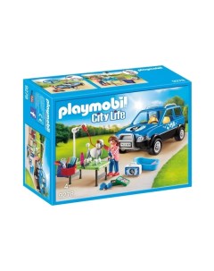 Конструктор Мобильный грумер для животных Playmobil
