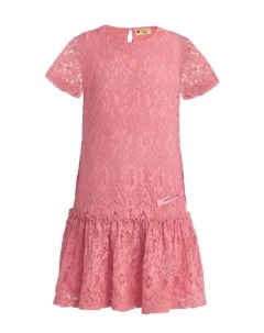 Розовое платье Button blue