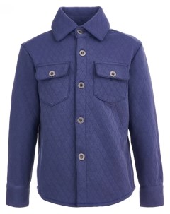 Утепленная рубашка Button blue