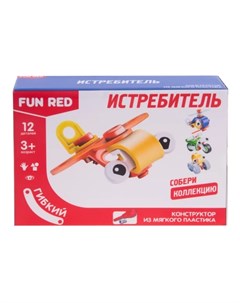 Конструктор гибкий Истребитель Fun red