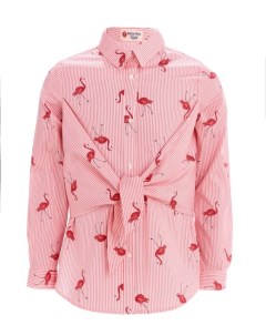 Розовая блузка Button blue