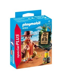 Конструктор Ковбой с постером Разыскивается Playmobil