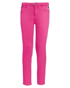 Розовые твиловые брюки Button blue