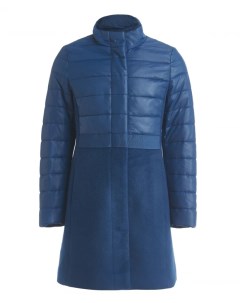 Синее демисезонное пальто Gulliver