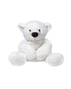 Мягкая игрушка Gulliver Медведь белый лежачий 23 см Gulliver мягкая игрушка