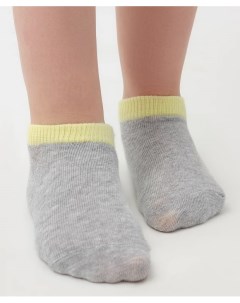Комплект носков серого и желтого цвета 2 пары Button blue