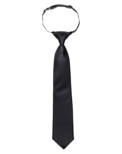 Черный галстук Button blue