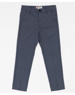 Серые брюки с узором точка Button blue