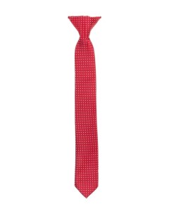Красный галстук на клипсе Gulliver