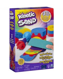 Кинетический песок Набор для лепки Радуга Kinetic sand
