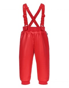 Красные утепленные демисезонные брюки Gulliver Gulliver baby