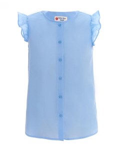 Голубая блузка Button blue