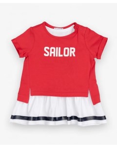 Комплект из платья и футболки Gulliver Gulliver baby
