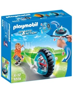 Конструктор Синий гонщик на роликах Playmobil