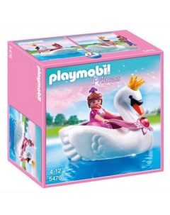 Конструктор Принцесса на лодке лебеде Playmobil