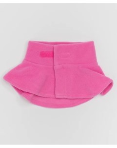 Розовый флисовый снуд Button blue