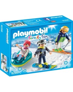Конструктор Зимние виды спорта трио Playmobil