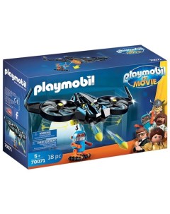 Конструктор Роботирон с дроном Playmobil