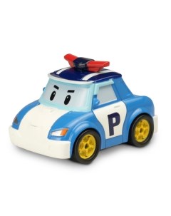 Поли металлическая машинка 6 см Robocar poli