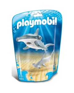 Конструктор Молотоголовая акула с детенышем Playmobil