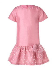 Розовое нарядное платье Button blue
