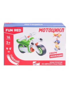 Конструктор гибкий Мотоцикл Fun red