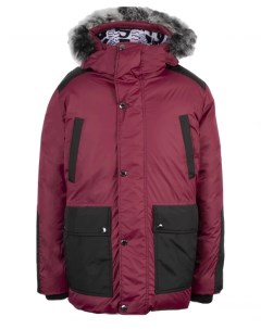 Бордовая зимняя куртка Gulliver