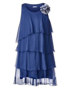 Синее платье с декором Gulliver