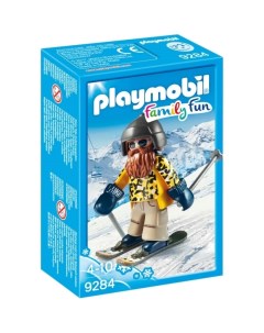 Конструктор Лыжник с палками Playmobil