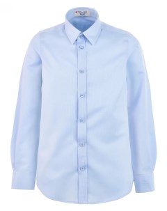 Голубая рубашка в полоску Button blue