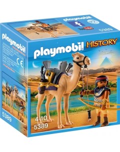 Конструктор Египетский воин с верблюдом Playmobil
