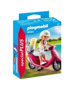 Конструктор Посетитель пляжа со скутером Playmobil