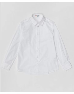 Белая рубашка Button blue