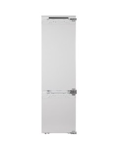 Встраиваемый холодильник RFCB 455F NFW inverter Hiberg