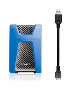 Внешний жесткий диск 1TB HD650 2 5 USB 3 1 синий Adata
