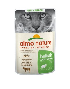 Паучи с говядиной для вывода шерсти у кошек 2 1 кг Almo nature консервы