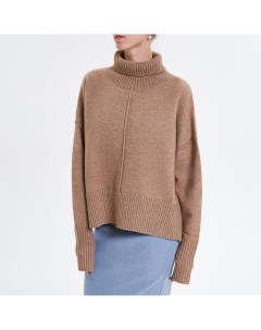 Бежевый шерстяной свитер Nerolab
