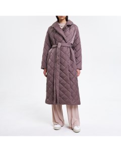 Коричневое утеплённое пальто D4soul