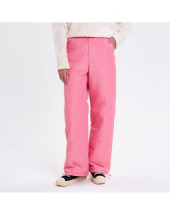 Розовые стёганые брюки Alexandra talalay