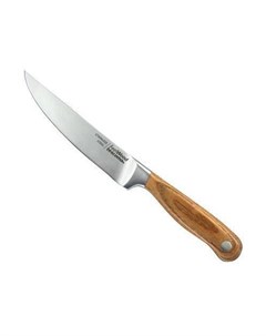 Нож 884812 универсальный 130мм заточка прямая стальной дерево серебристый Tescoma