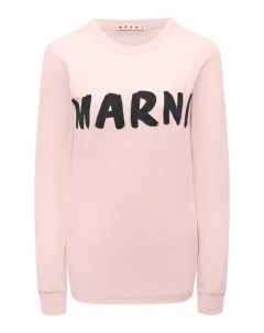 Хлопковый лонгслив Marni